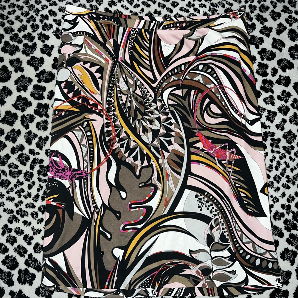 Pucci Abstract Patterned Skirt